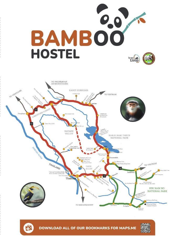 Bamboo Hostel Thakhek Exteriér fotografie